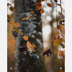 Guirlande - Skovens Dyr