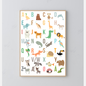 Alfabetplakat 3